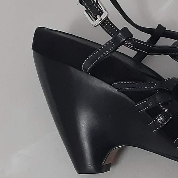 $5 LAST CALL! TAHARI ~ Leather Strappy Wedges - Picture 9 of 16